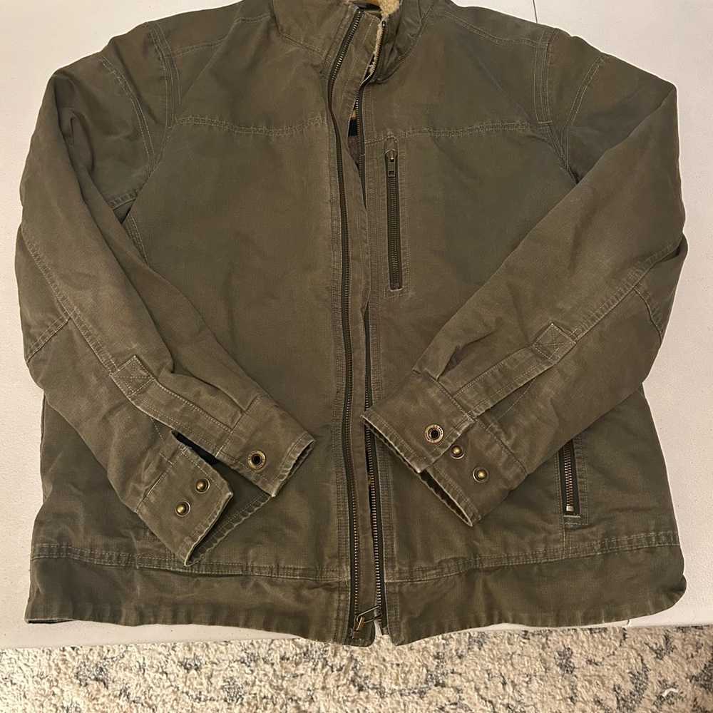 L.L. Bean Men's Green Pine Ridge Jacket - M